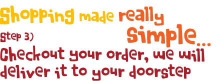 Step 3) Checkout your order